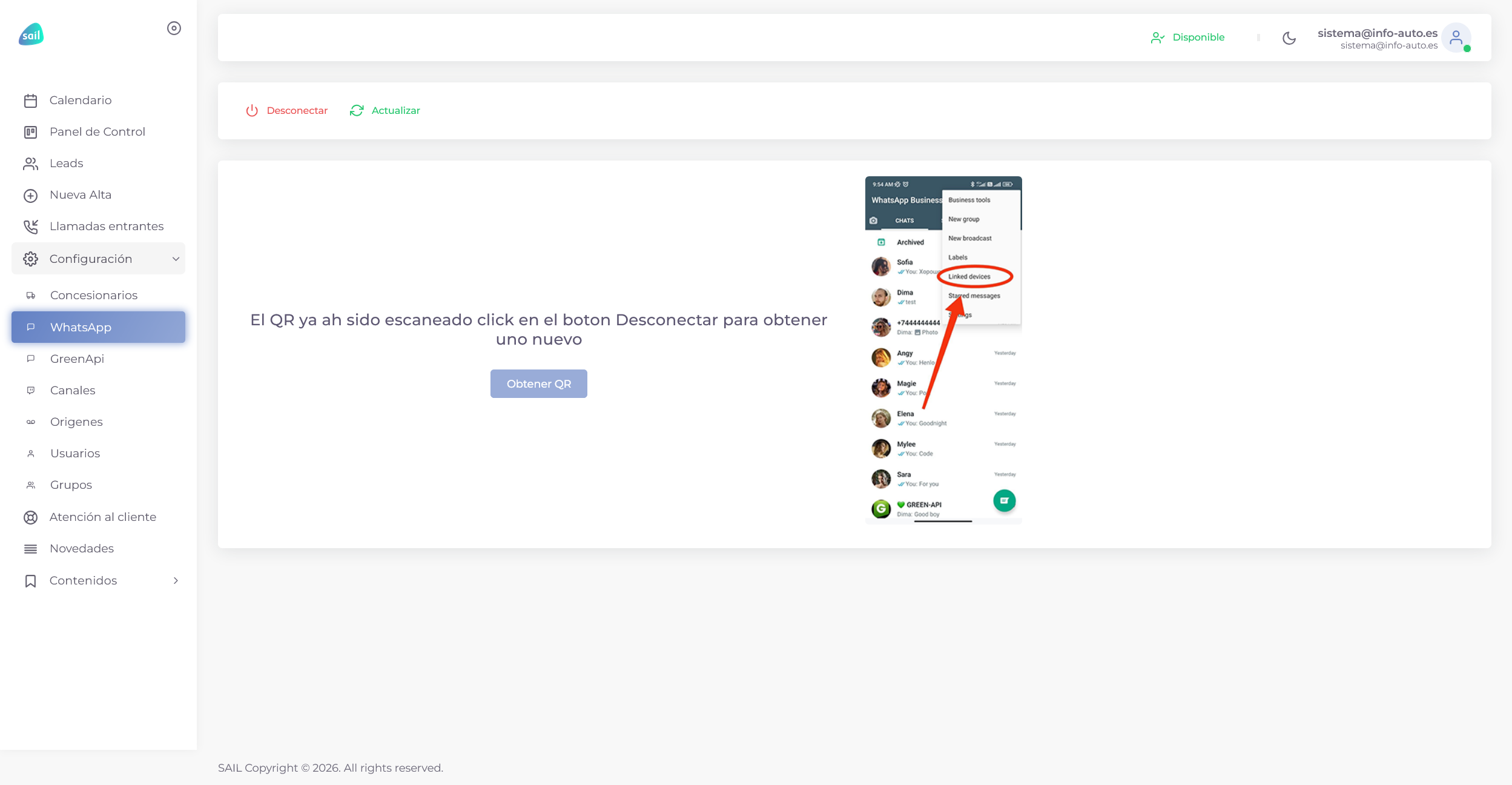 SAIL — Smart AI Leads: CRM para Concesionarios de Automoción screenshot 6