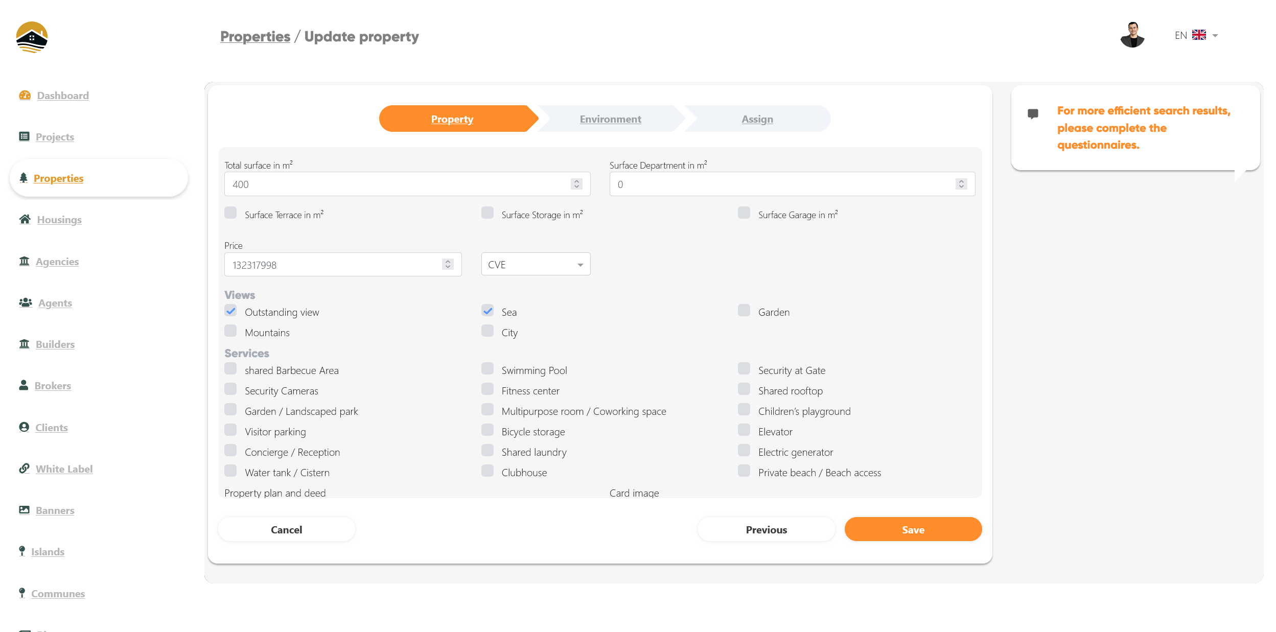 Cape Verde Real Estate Platform screenshot 10